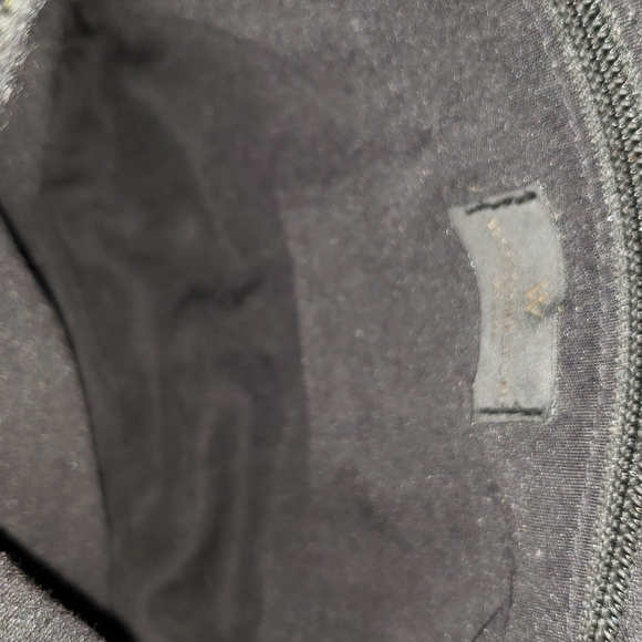 FF 💘🖤💘 2PC BLACK WHITE STRIPED CROSSBODY SHOULDER BAG SET HOBO - Picture 7 of 9